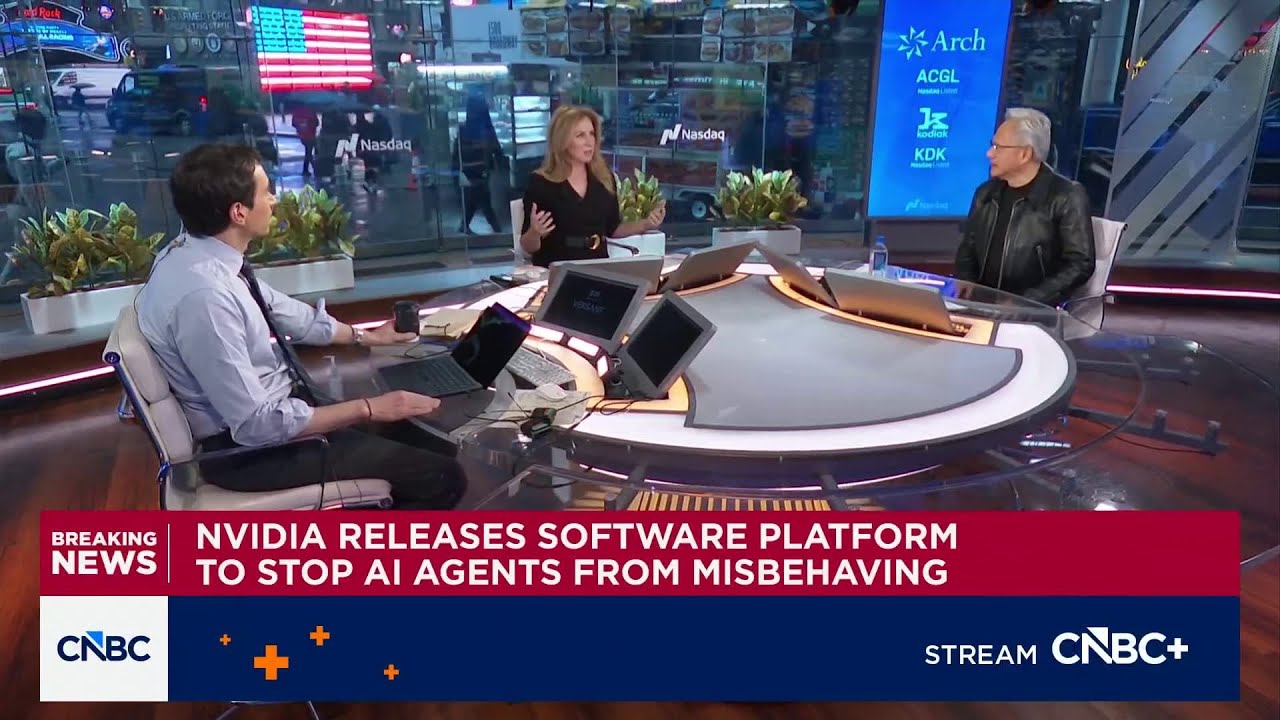 Nvidia CEO Jensen Huang: All systems around AI systems must be designed with restrictive rights — original video thumbnail
